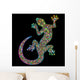 Geko Lizard Design-psychedelic Psychedelic