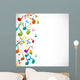 abstract design background Wall Mural