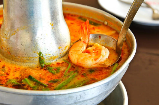 Tom Yum Goong Soup Fire Pot Wall Mural