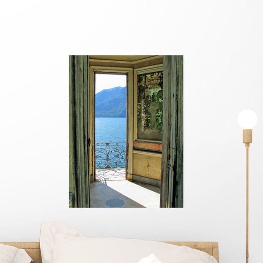 Romantic to Lake Como Wall Mural