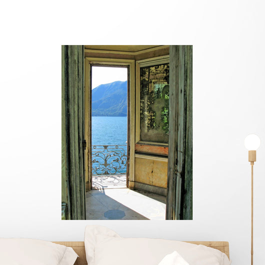Romantic to Lake Como Wall Mural
