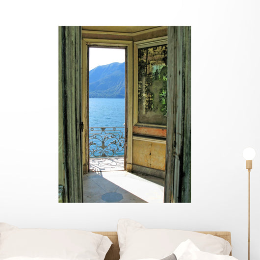 Romantic to Lake Como Wall Mural