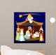 Christmas Nativity Scene Wall Mural