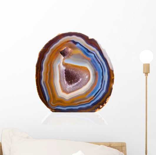 Agate Blue and Orange
