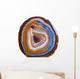 Agate Blue and Orange
