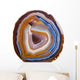 Agate Blue and Orange