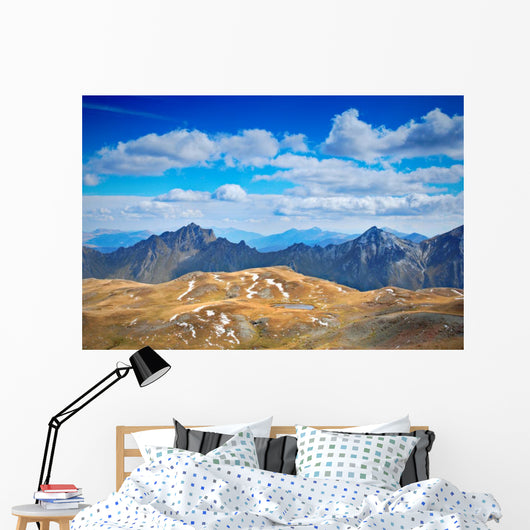 Panoramic Mountain Range Korab
