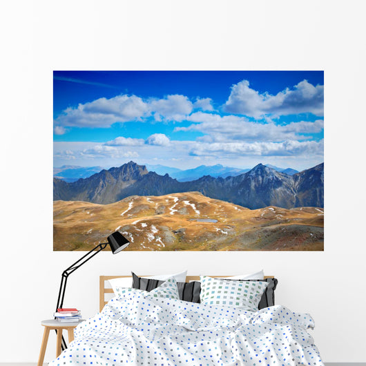 Panoramic Mountain Range Korab