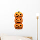 Stacked Jack Lanterns Wall Decal