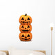 Stacked Jack Lanterns Wall Decal