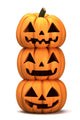 Stacked Jack Lanterns Wall Decal