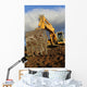 Big Excavator Working Mountain
