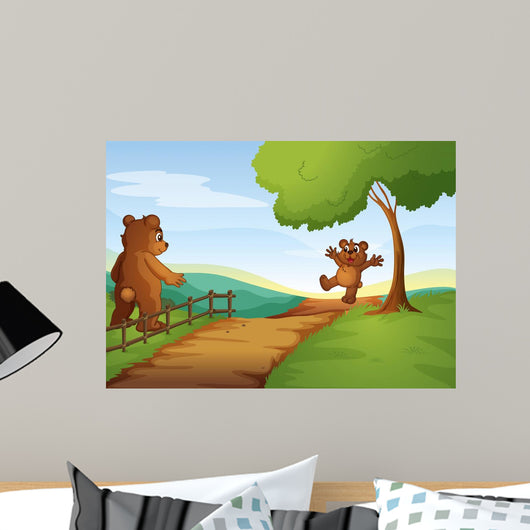 Bears Wall Mural