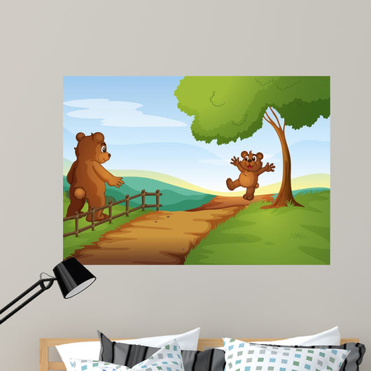 Bears Wall Mural