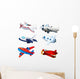 Aeroplanes Wall Decal