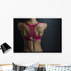 Muscular Femala Back Wall Mural