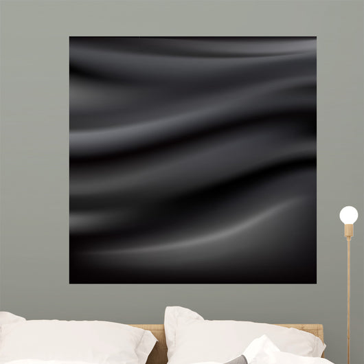 Black Abstract Cloth