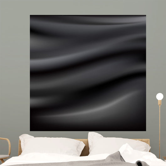 Black Abstract Cloth