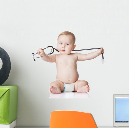 Sweet Baby with Stethoscope