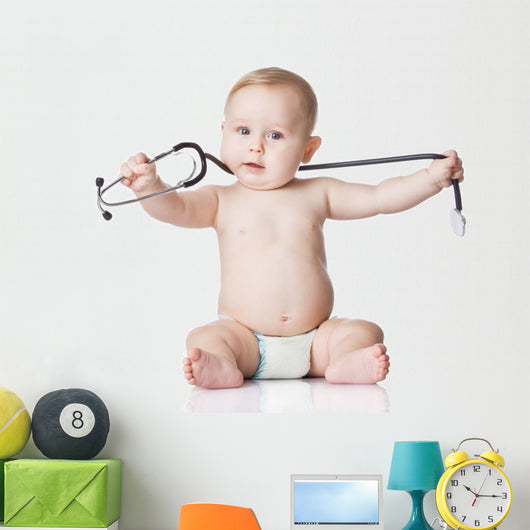 Sweet Baby with Stethoscope