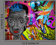 Graffiti wall urban art background. Grunge hip hop design Wall Mural