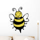 Cartoon bee Wall Decal