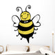 Cartoon bee Wall Decal