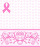 Vector Illustration Pink Ribbon Wall Mural