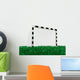 Football Goal Grass Wall Decal