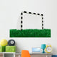 Football Goal Grass Wall Decal