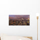 New York Skyline at a Purple Dusk Wall Mural