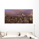 New York Skyline at a Purple Dusk Wall Mural