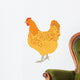 Hen Wall Decal