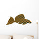 Leopard pleco - aquarium fish Wall Decal