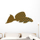 Leopard pleco - aquarium fish Wall Decal