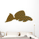 Leopard pleco - aquarium fish Wall Decal