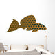 Leopard pleco - aquarium fish Wall Decal