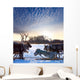Northern deer on snow Wall Mural