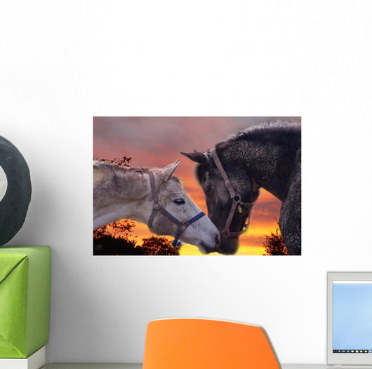 Zartlicher Kuss Wall Mural