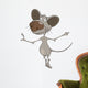 House mouse. Cartoon Wall Decal