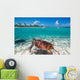 Green Turtle Caribbean Sea Wall Mural