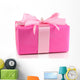 Colorful Pink Gift Wall Decal