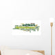 Software development concept in tag cloud Wall Decal