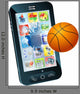 Basketball Ball Cell Phone