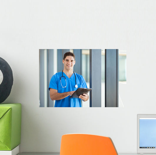 Happy Male Healthcare Worker
