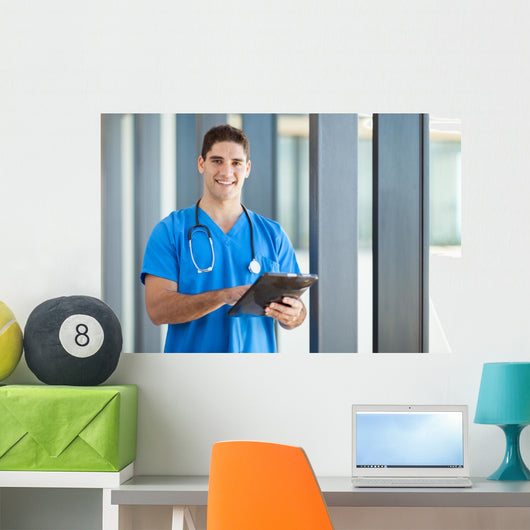 Happy Male Healthcare Worker