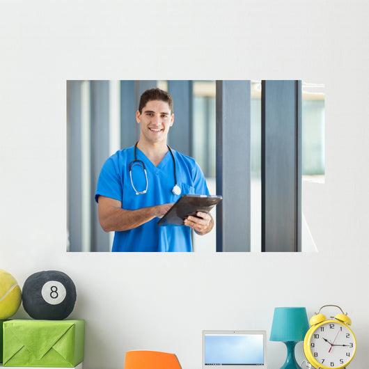 Happy Male Healthcare Worker