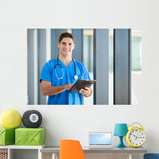 Happy Male Healthcare Worker