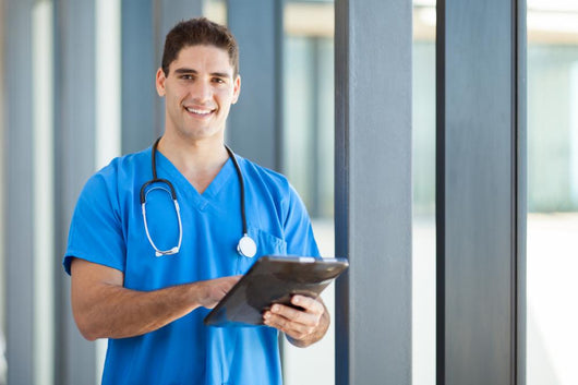 Happy Male Healthcare Worker