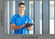 Happy Male Healthcare Worker